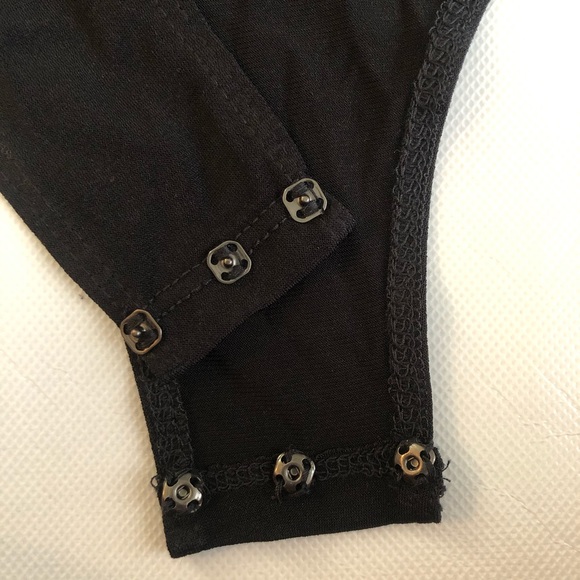 BCBGeneration Cold Shoulder Long Sleeve Bodysuit - Picture 9 of 10